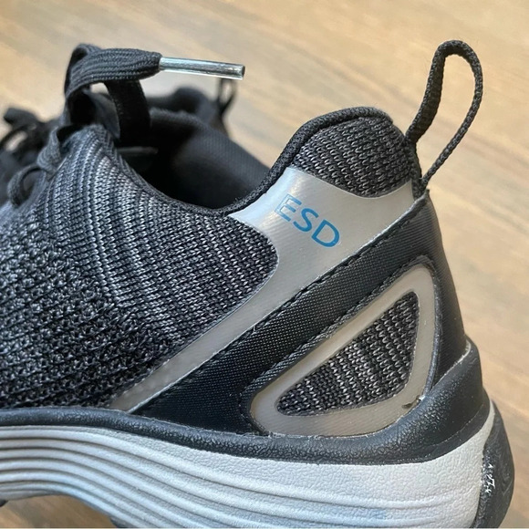 KEEN Utility Sparta Aluminum Toe Work Shoes BLACK/GREY FLANNEL Women size 7 - Picture 9 of 16